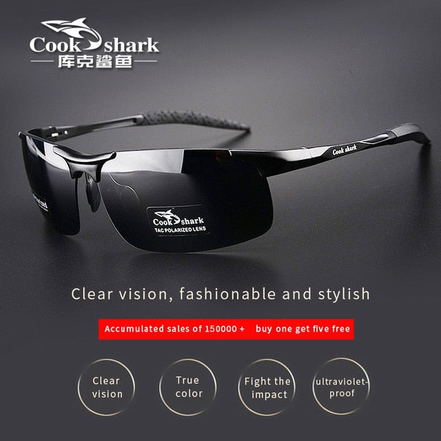 Men's Aluminum Magnesium Polarized HD Driving Sunglasses - Sunglass Innovation®