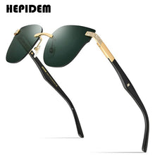 Load image into Gallery viewer, Luxury Unisex Rimless Square Sunglasses - Sunglass Innovation®
