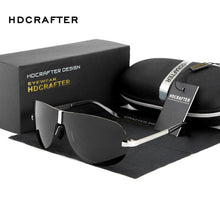 Load image into Gallery viewer, Men&#39;s Polarized Vintage Rimless Sunglasses - Sunglass Innovation®
