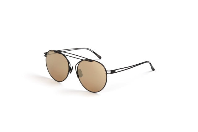 Handmade Oversized Polarized Hipster Sunglasses. Anti-Reflective Lens. - Sunglass Innovation®