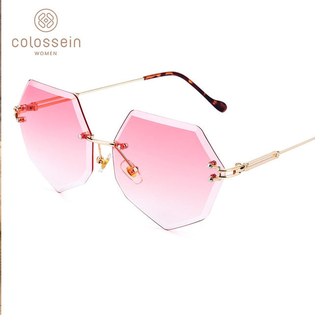 US Warehouse: Women's Round Gradient Fashion Sunglasses. Metal Frame. UV400. - Sunglass Innovation®