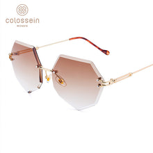 Load image into Gallery viewer, US Warehouse: Women&#39;s Round Gradient Fashion Sunglasses. Metal Frame. UV400. - Sunglass Innovation®
