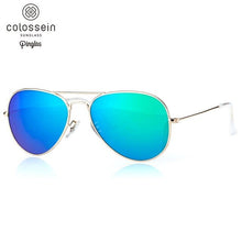 Load image into Gallery viewer, US Warehouse: Unisex Retro Polarized Driving Sunglasses. Metal Frame. Gradient Mirror Lens. UV400. - Sunglass Innovation®
