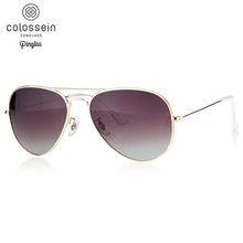 Load image into Gallery viewer, US Warehouse: Unisex Retro Polarized Driving Sunglasses. Metal Frame. Gradient Mirror Lens. UV400. - Sunglass Innovation®
