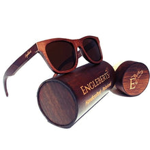 Load image into Gallery viewer, Sienna Wooden Sunglasses, Tea Colored Polarized Lenses. - *Only Ships Within USA* - Sunglass Innovation®
